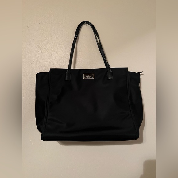 kate spade Handbags - EUC | Black XL Kate Spade Nylon Tote Bag